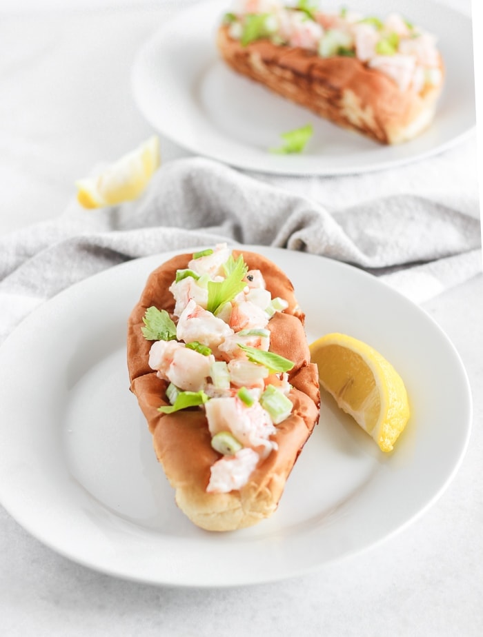 new england style shrimp rolls