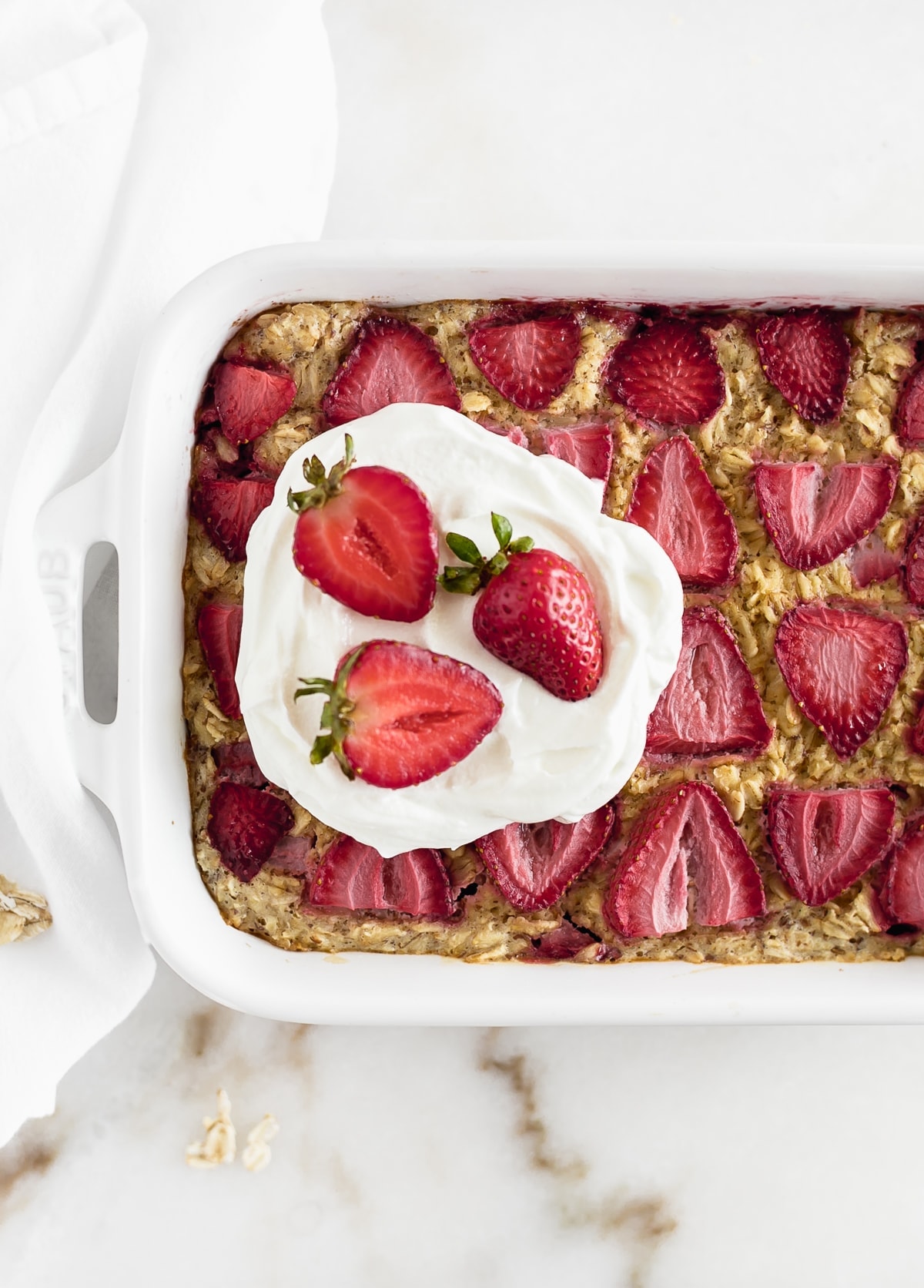 strawberry baked oatmeal