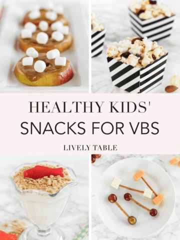 Healthy VBS snacks for kids