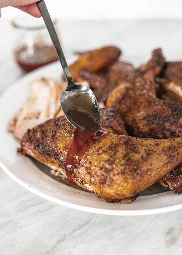 Beer Brined Spatchcock BBQ Chicken Lively Table