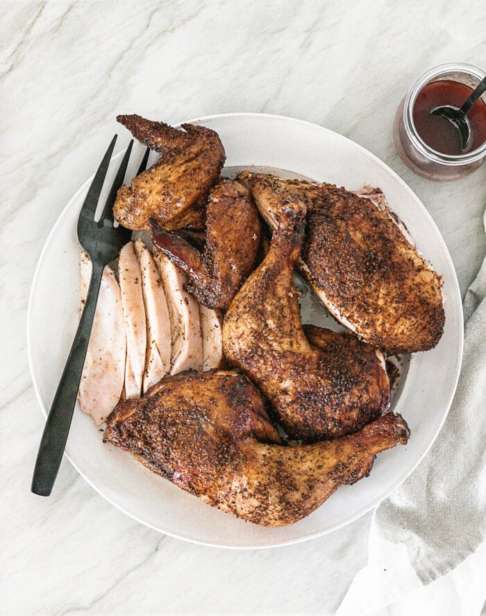 Beer Brined Spatchcock BBQ Chicken Lively Table