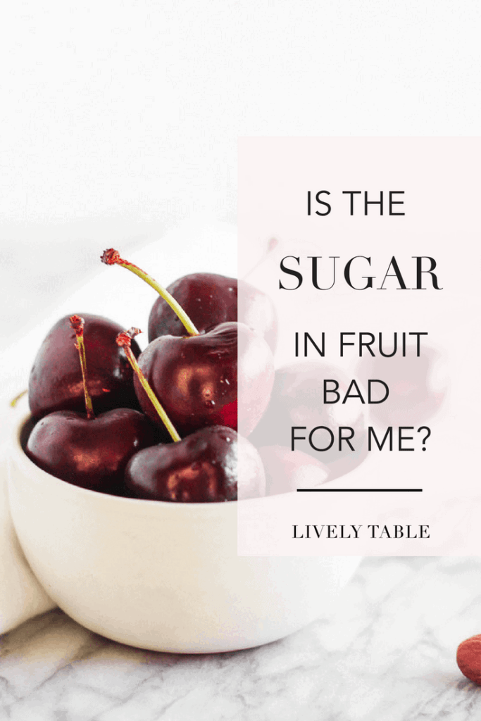 Is the sugar in fruit bad for you? Before you swear off fruit because of it's sugar content, you need to read this.
