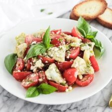 Marinated Artichoke Salad with Tomatoes and Feta-image