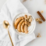cinnamon sautéed pears