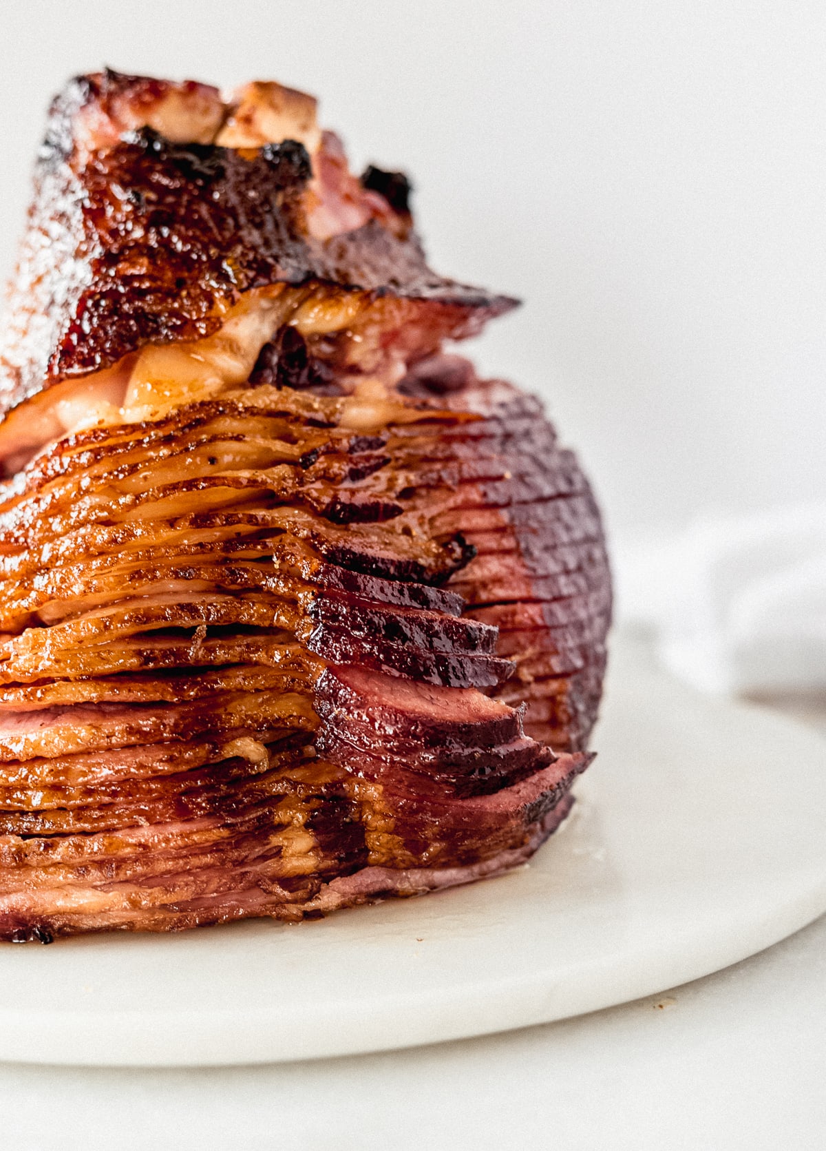 maple brown sugar glazed ham