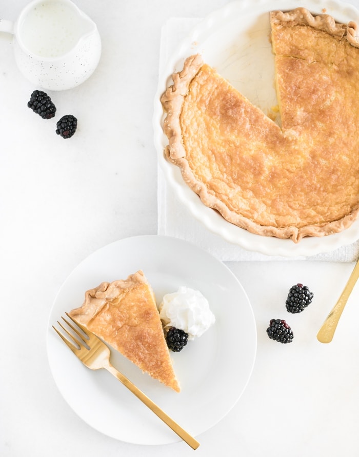 Easy Southern Buttermilk Pie Recipe