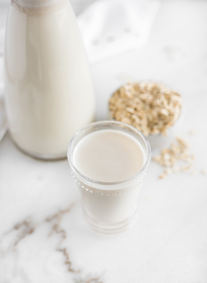 homemade oat milk