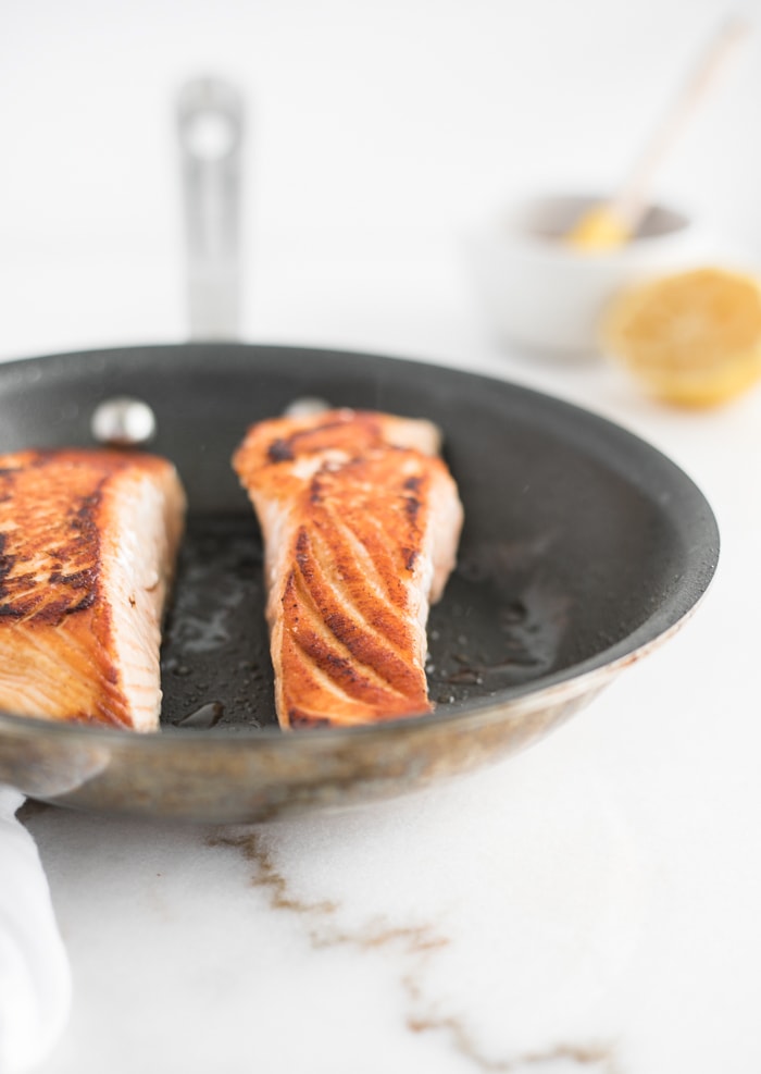 harissa glazed salmon