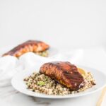 harissa glazed salmon