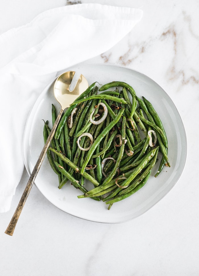 simple sauteed green beans