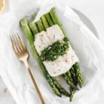 lemon asparagus fish en papillote