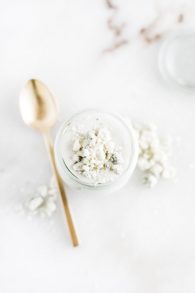 Homemade Greek Yogurt Blue Cheese Dressing Recipe