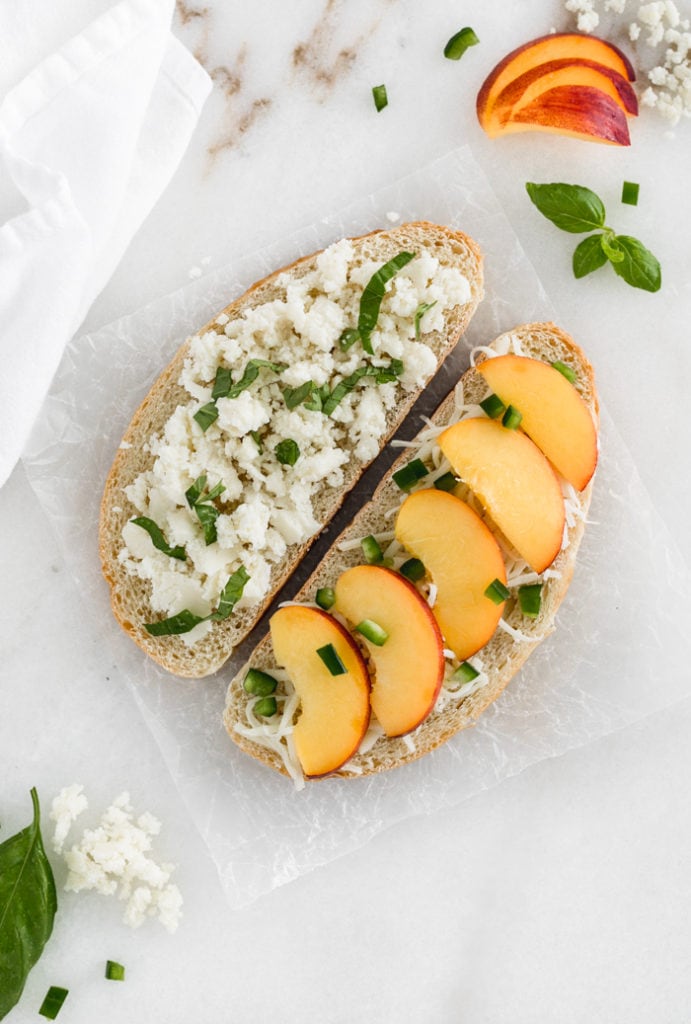 Nectarine Jalapeño Grilled Cheese Lively Table