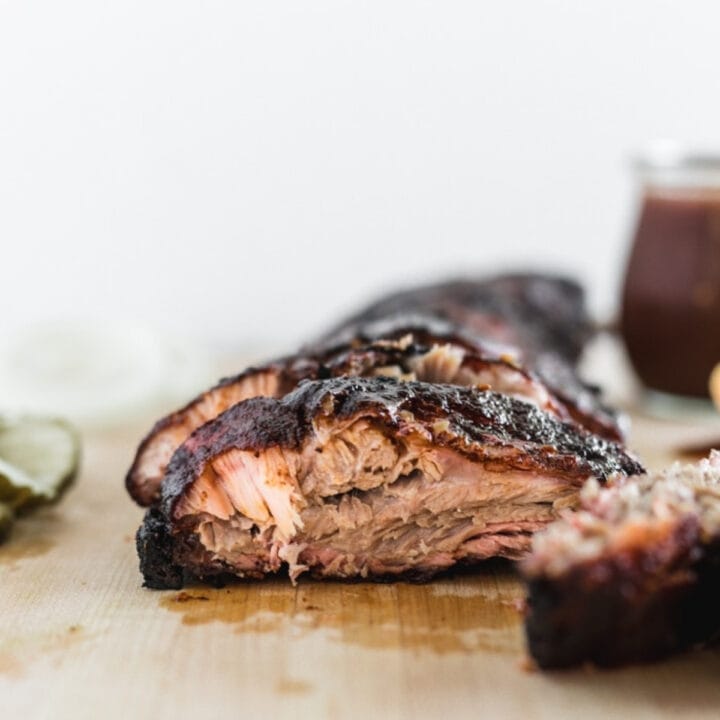 BBQ Ribs on the Charcoal Grill - Lively Table