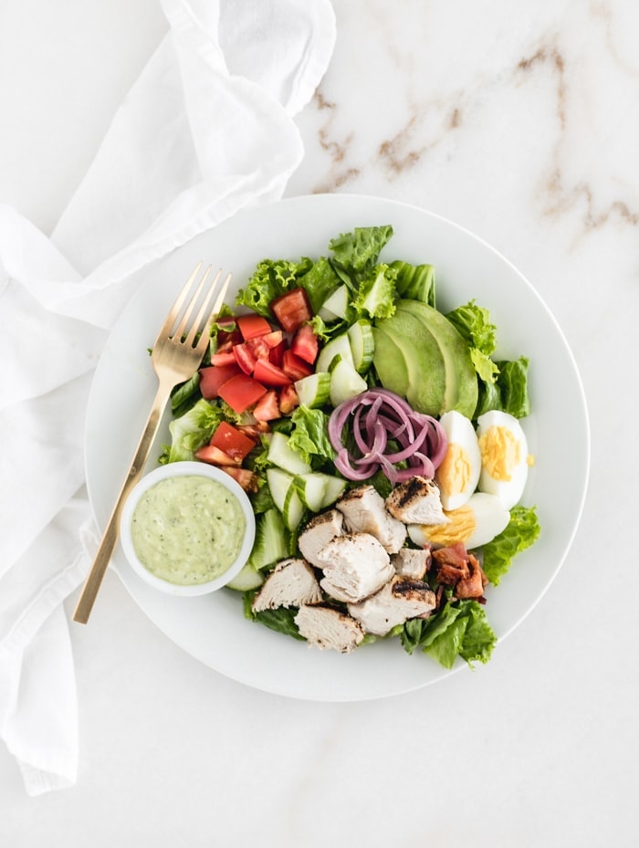 green goddess cobb salad