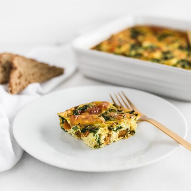 Veggie Sweet Potato Breakfast Casserole Lively Table