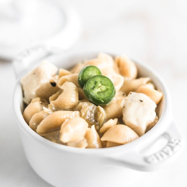 Green Chile Chicken Mac and Cheese Lively Table