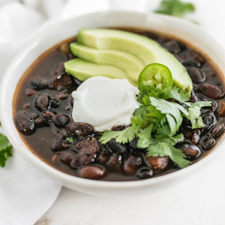 Instant Pot Mexican Black Bean Soup Lively Table