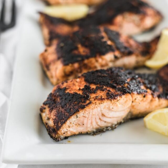Easy Blackened Salmon - Lively Table