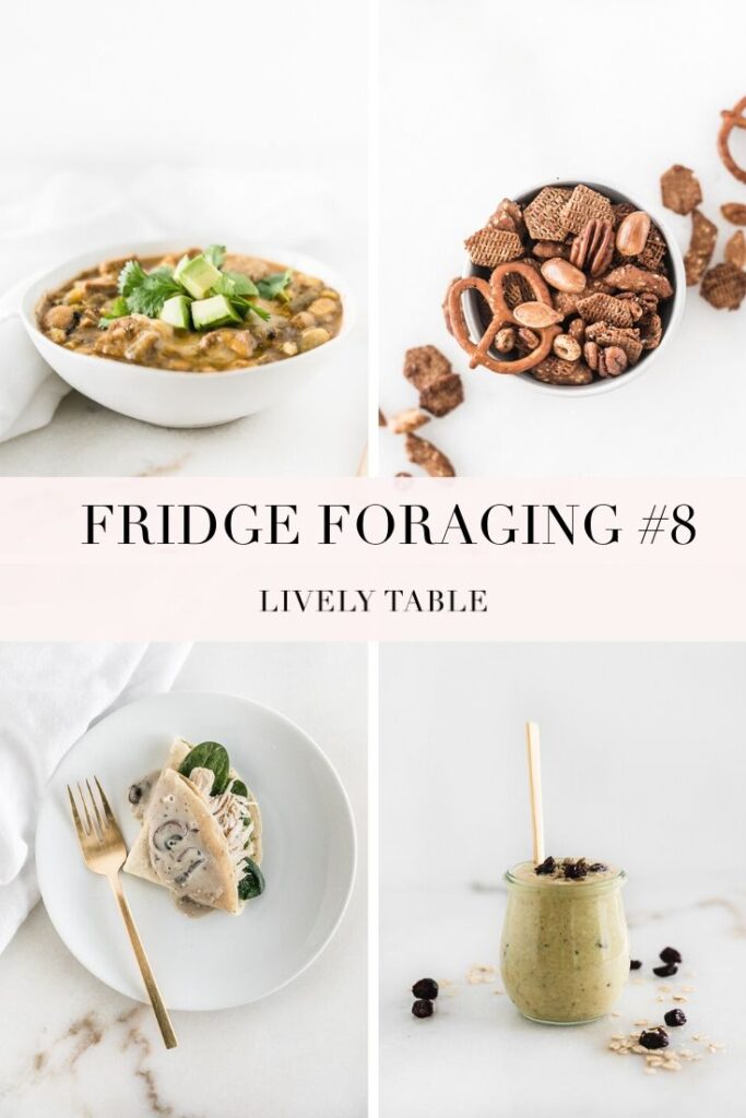 pinterest collage image for fridge foraging 8