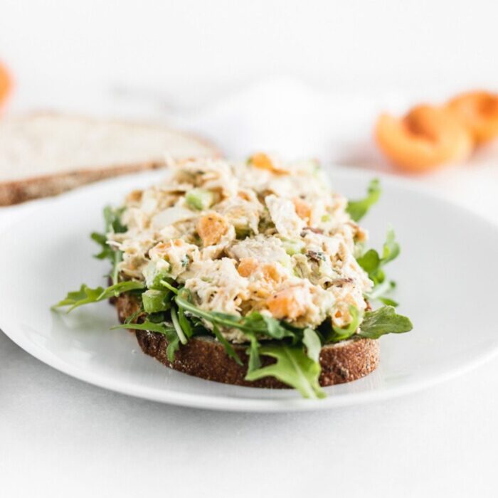No Mayo Apricot Chicken Salad Lively Table