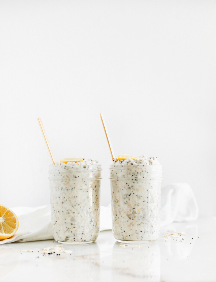 Lemon Poppyseed Overnight Oats Lively Table