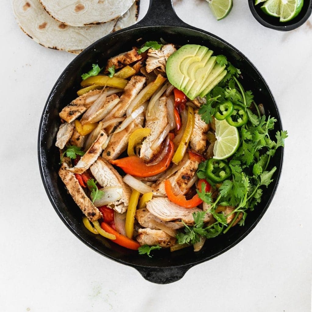 Easy Grilled Chicken Fajitas Lively Table