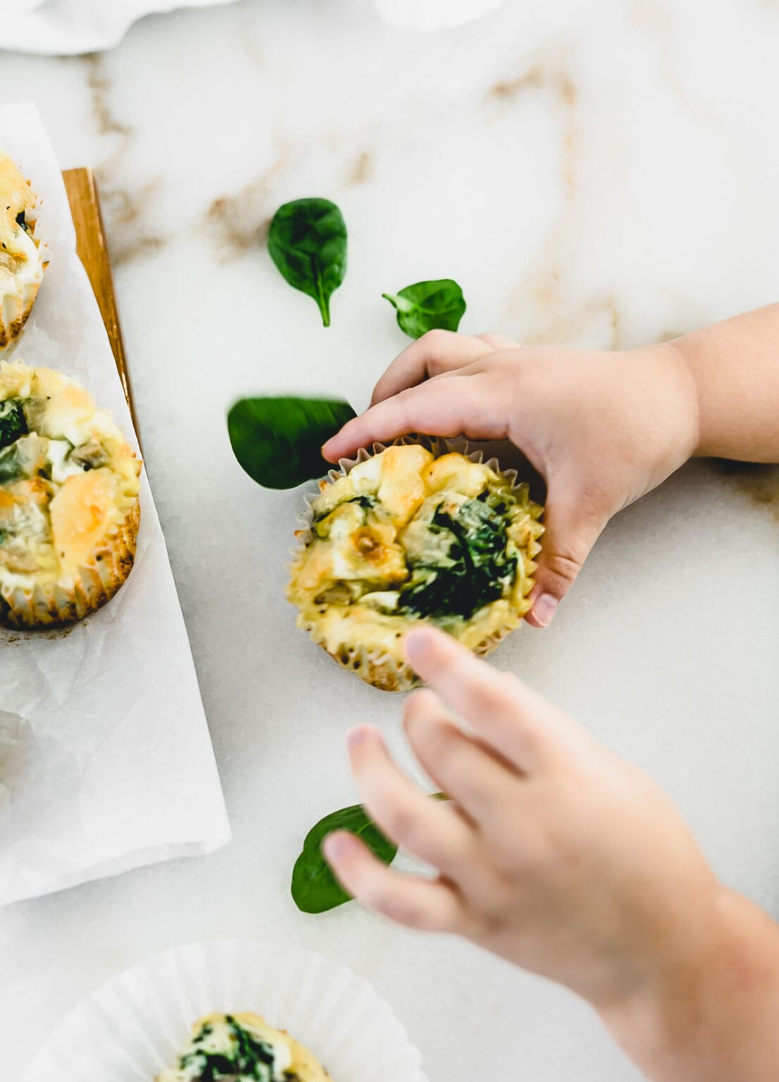 Easy Mushroom Spinach Egg Muffins - Lively Table