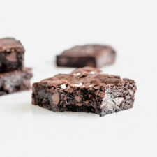 Fudgy Salted Olive Oil Brownies-image