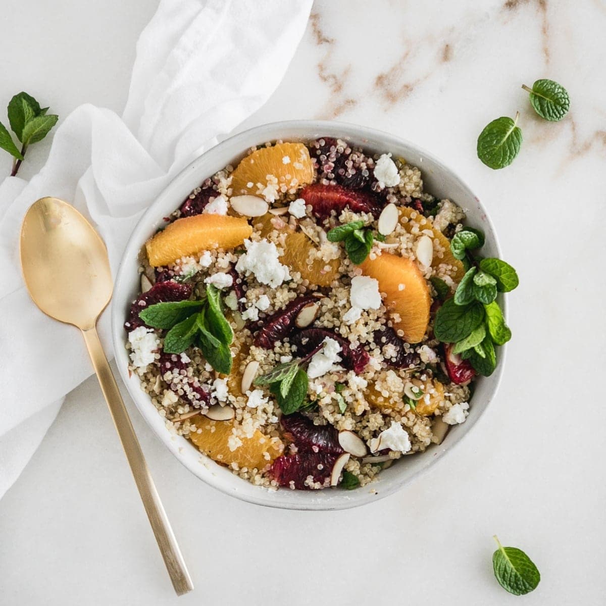 Blood Orange Quinoa Salad Lively Table