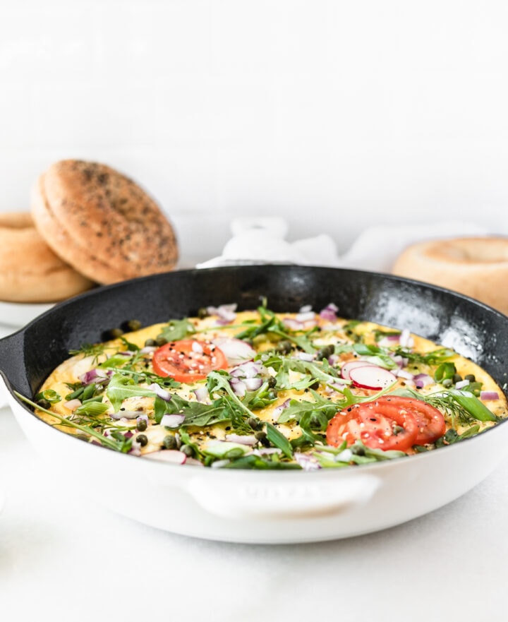 Everything But The Bagel Lox Frittata Lively Table