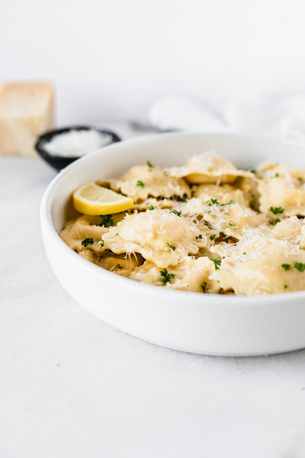 Lobster Ravioli with Brown Butter Sauce - Lively Table