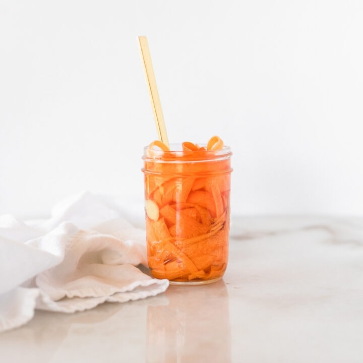 Asian Style Quick Pickled Carrots Lively Table