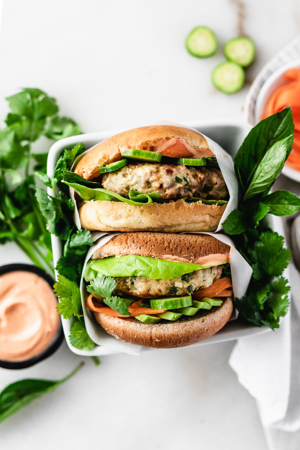 Healthy Thai Burgers Lively Table