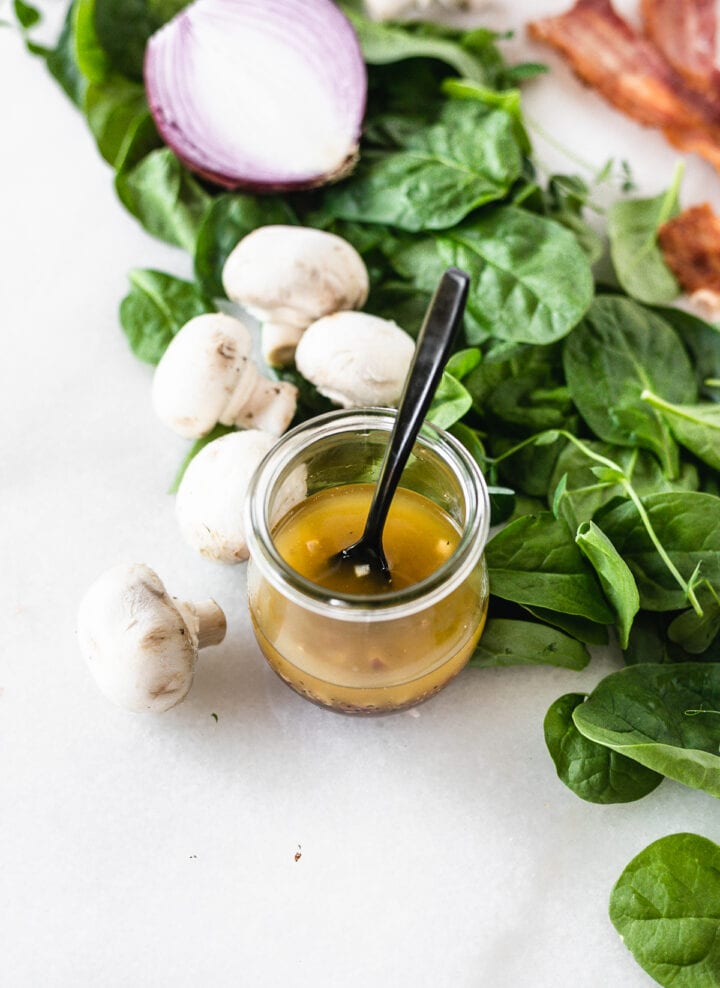 Warm Bacon Shallot Dressing Lively Table