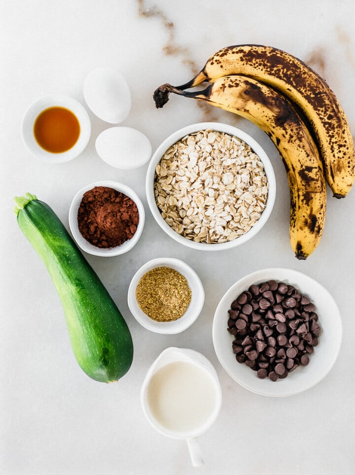 Double Chocolate Zucchini Baked Oatmeal Cups Lively Table