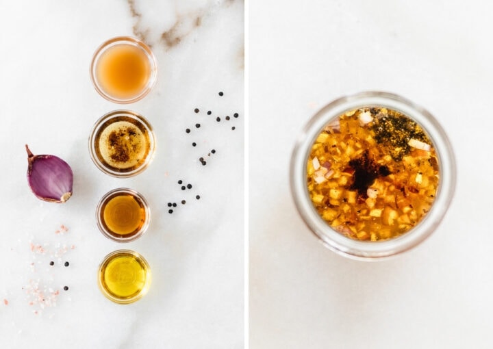 Warm Bacon Shallot Dressing Lively Table