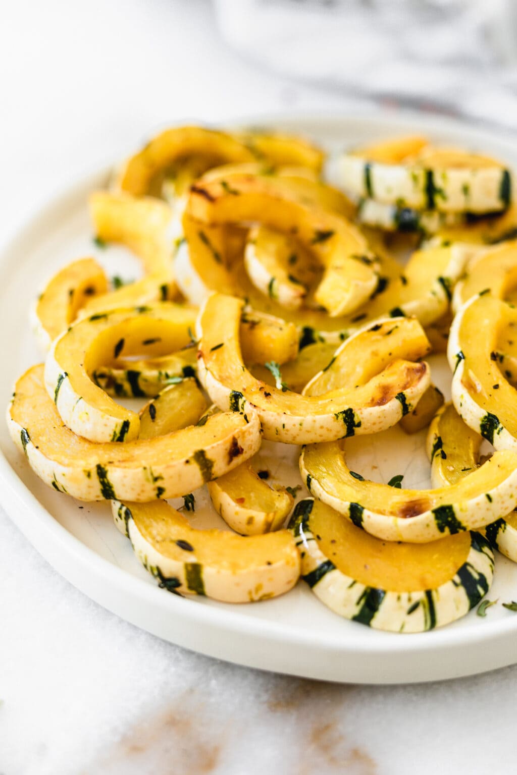 Easy Roasted Delicata Squash - Lively Table