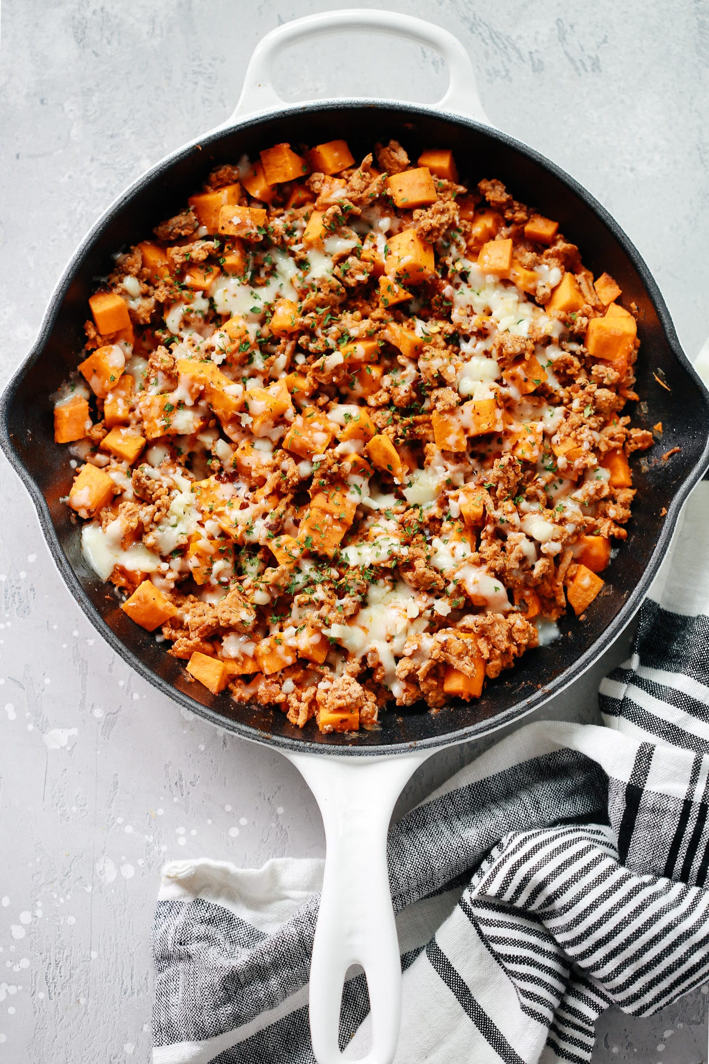 Ground Turkey Sweet Potato Skillet Recipe