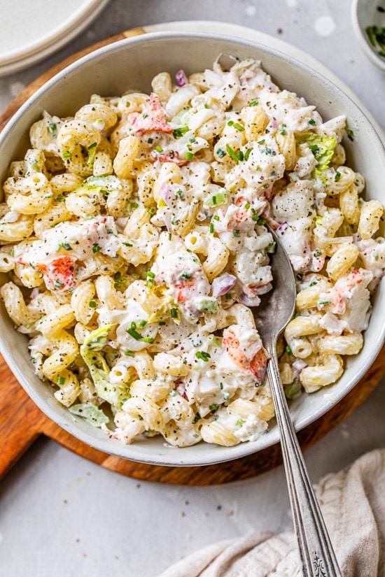 Lobster Roll Pasta Salad 