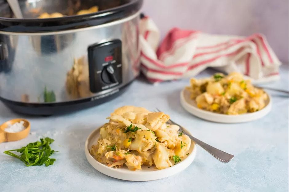 Crockpot Turkey Pie