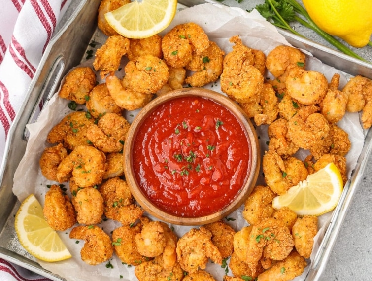 Homemade Popcorn Shrimp