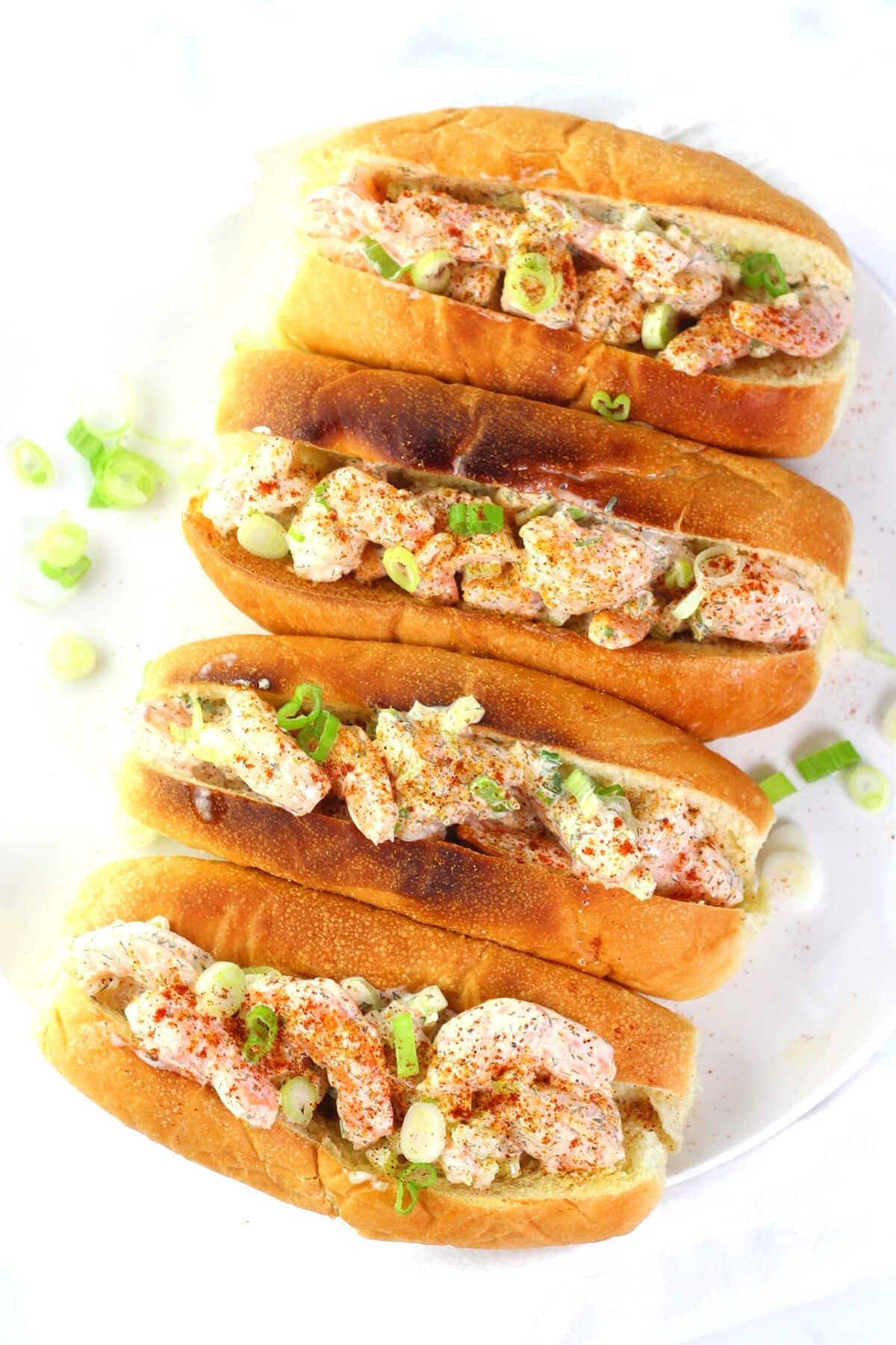 NEW ENGLAND-STYLE SHRIMP ROLLS