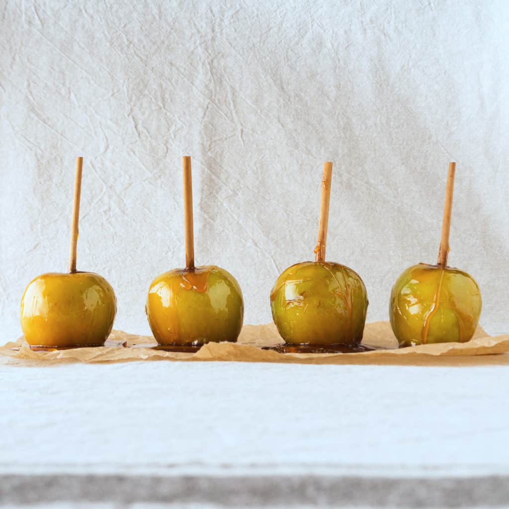 Vegan Toffee Apples