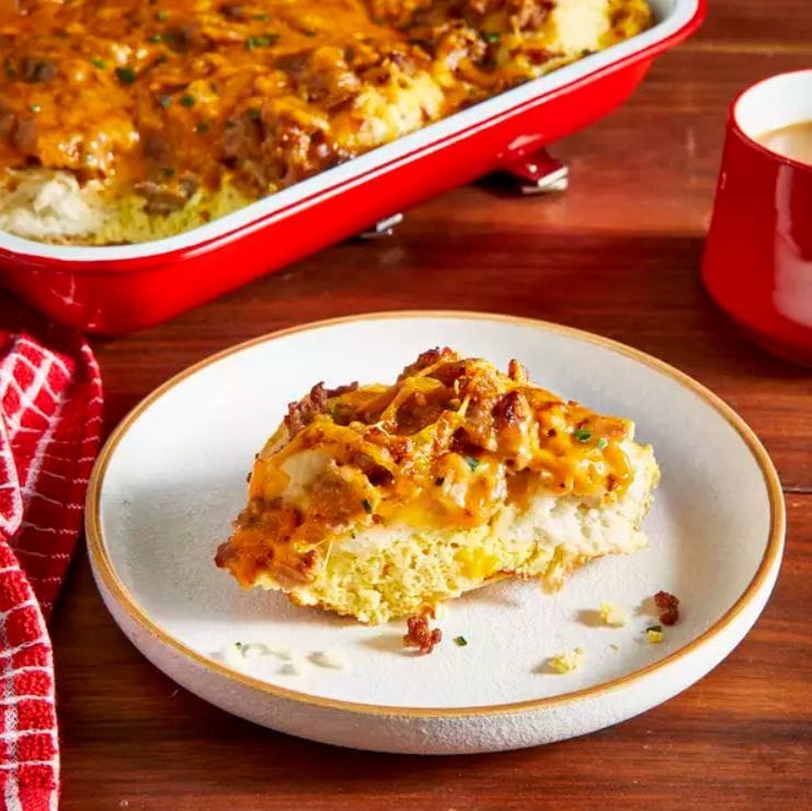 Biscuits and Gravy Casserole