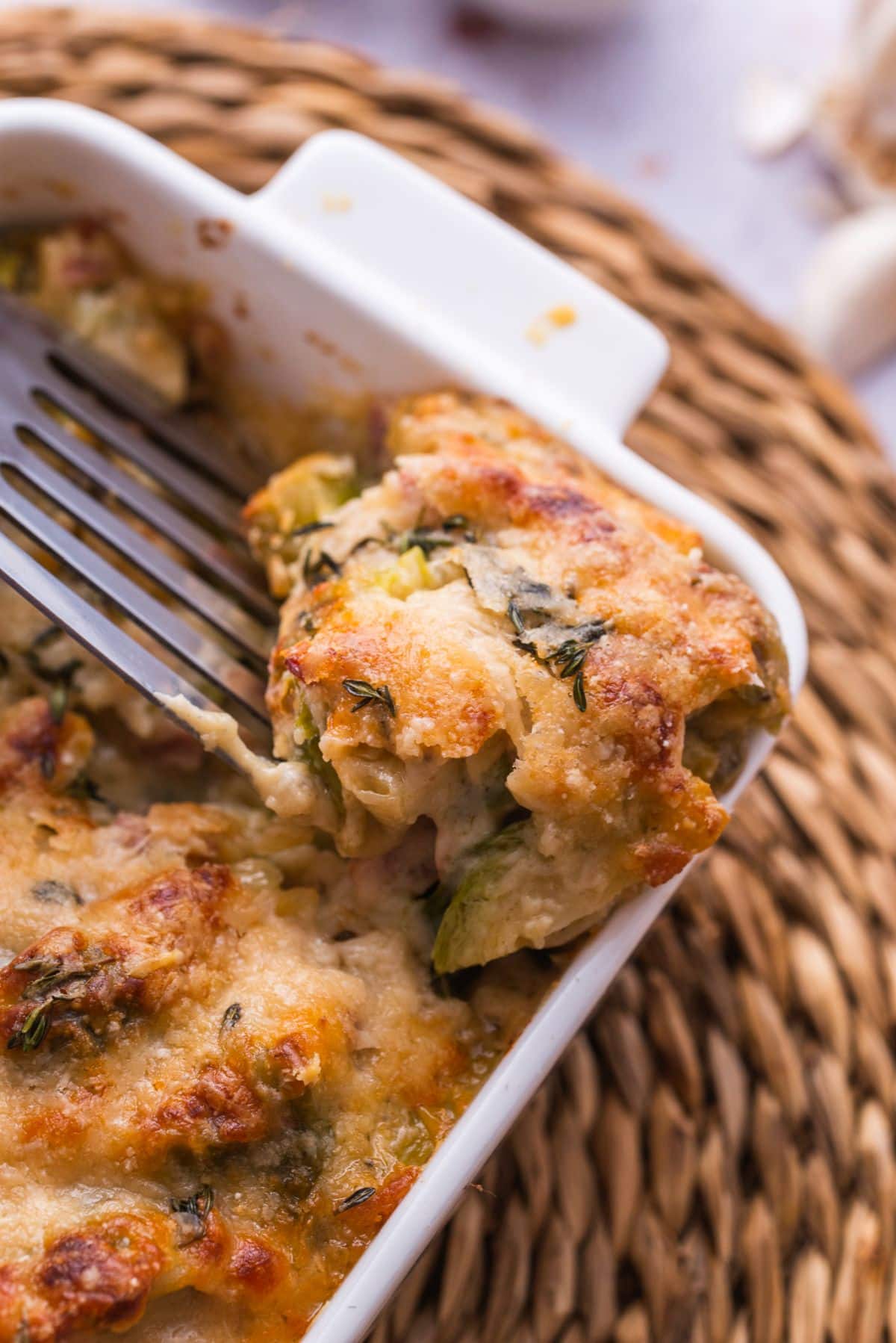 Brussel sprout gratin 3
