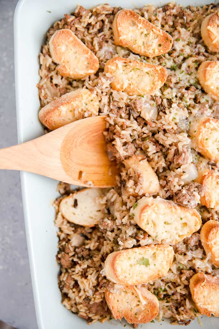 French Onion Ground Beef Casserole