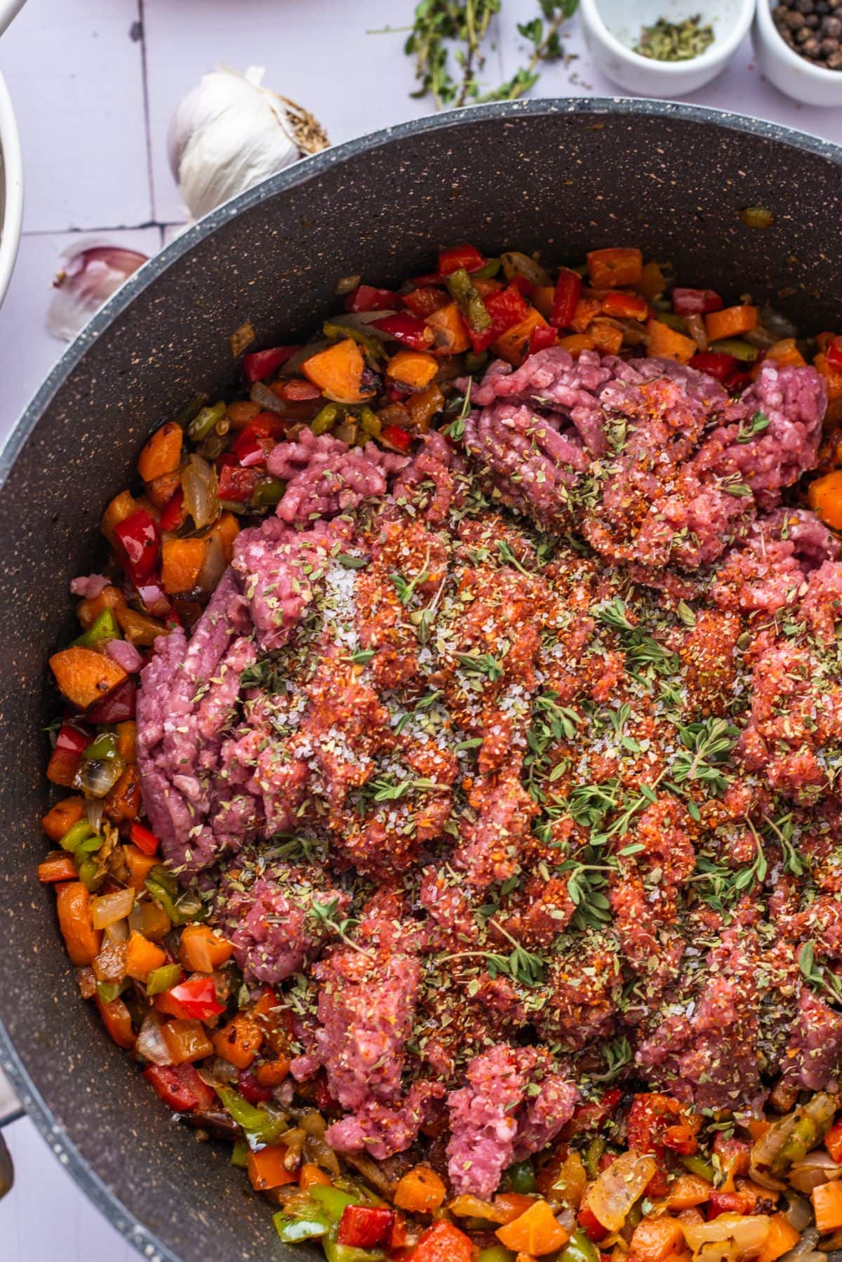 Ground beef casserole step 10