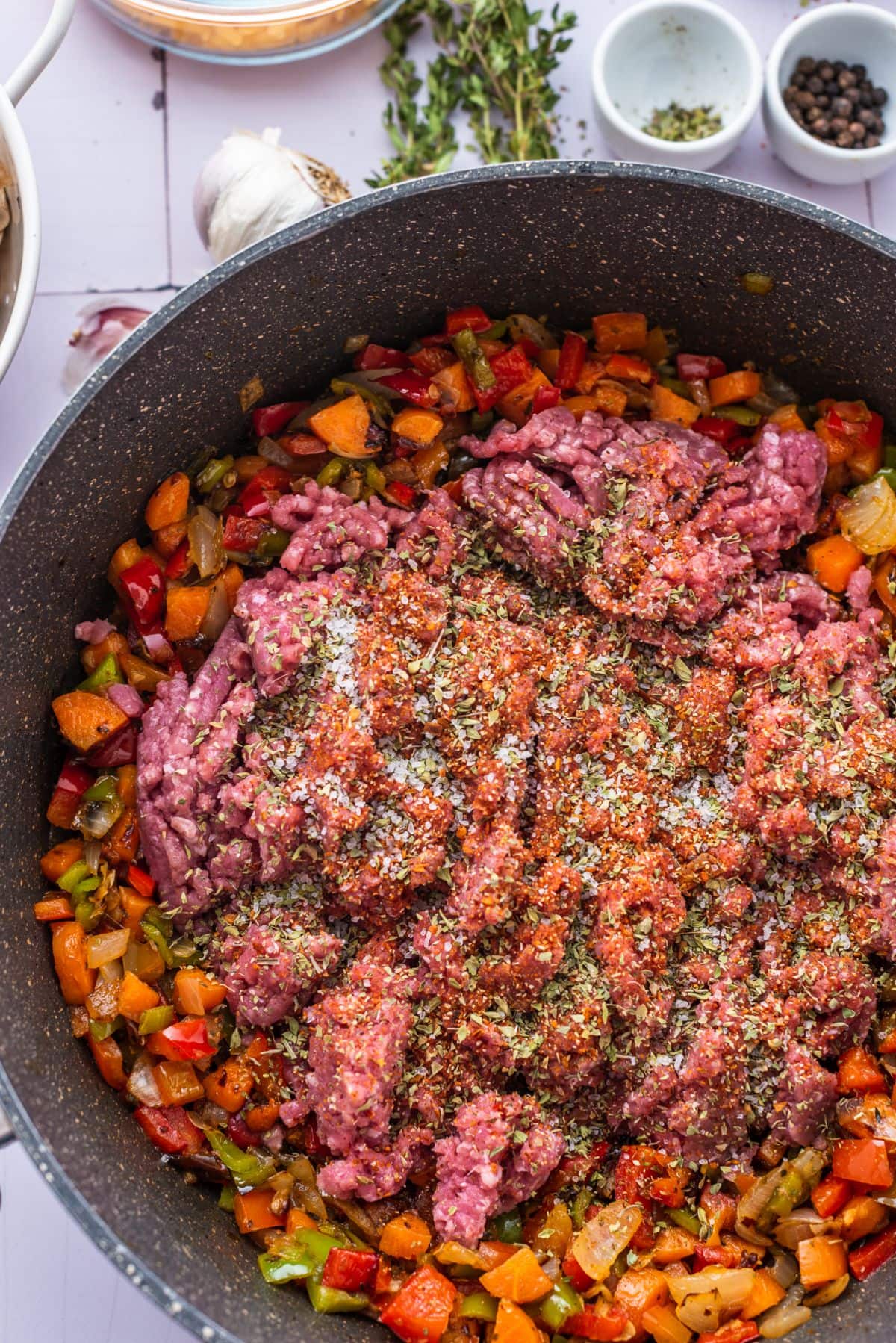 Ground beef casserole step 9