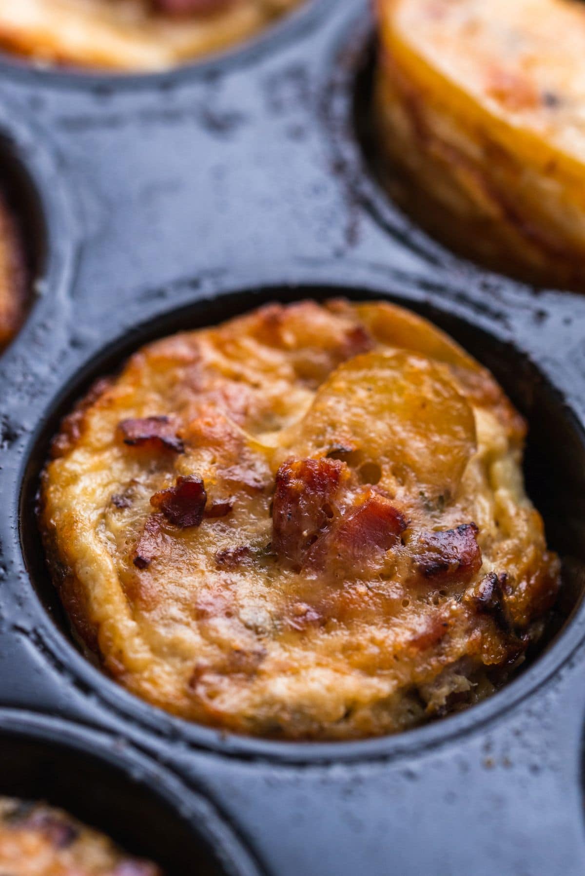Potato gratin stacks step 16